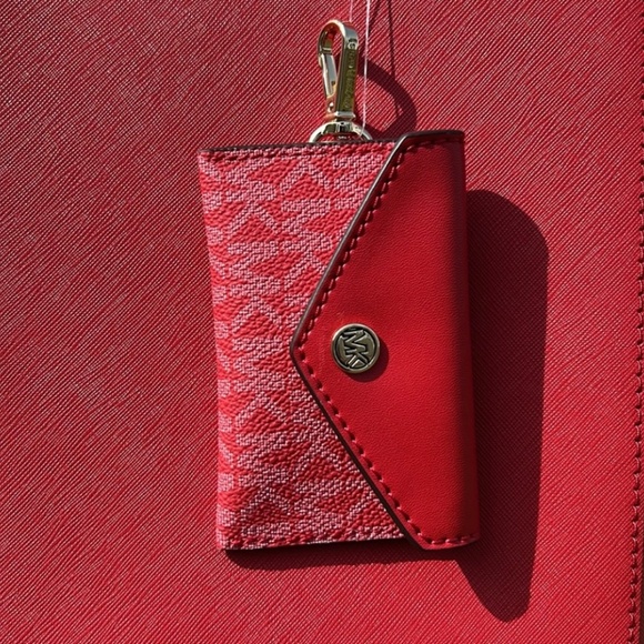 New Michael Kors large tote bag w/card case - Picture 10 of 11